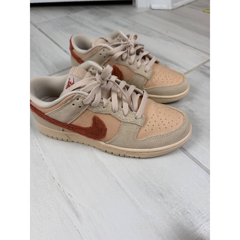 Nike Dunk Low Mars Stone Sanddrift Comet Wash Chenille DZ4706-200 Mens 8.5